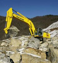 Гусеничный экскаватор New Holland E485 